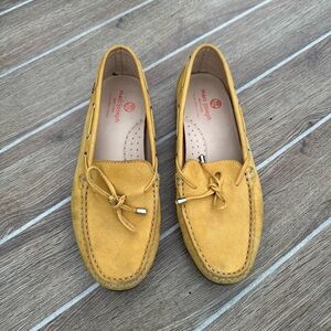 Marc Joseph Size 9 yellow  Leather Loafers